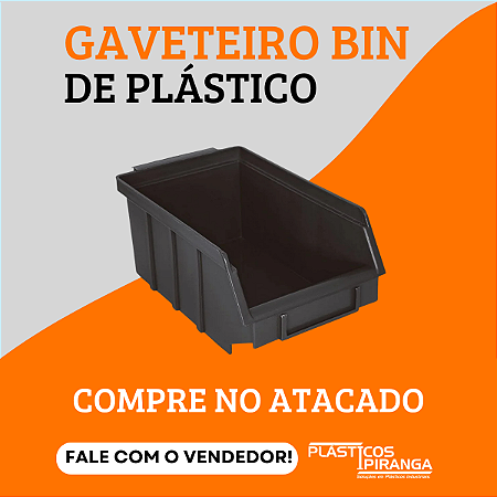 Gaveteiro Bin de Plástico Nº 4