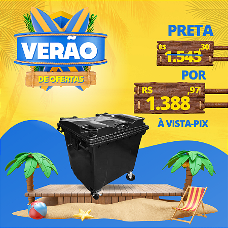 Container de Lixo 1000 Litros