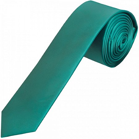 GRAVATA VERDE TIFFANY TRADICIONAL / SLIM OU SUPER SLIM