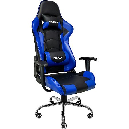 Cadeira Gamer Mx7 Azul
