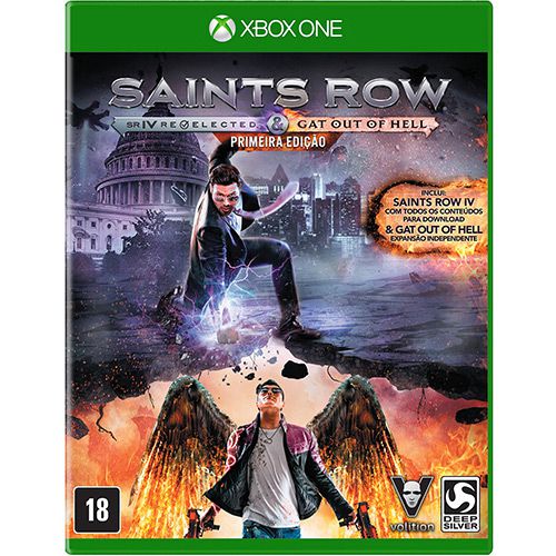 Jogo Saints Row IV: Re-Elected & Gat Out Of Hell - Xbox One