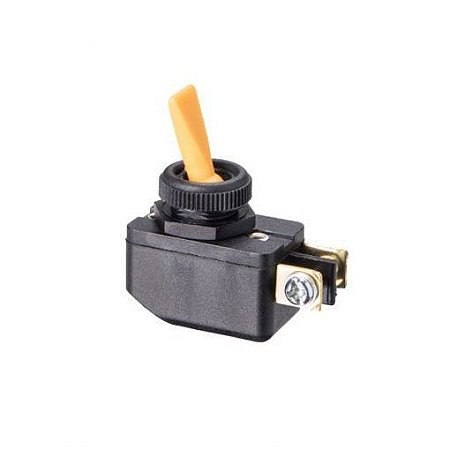 Interruptor de alavanca plástica CS-301D – atuador “A” amarelo – unipolar