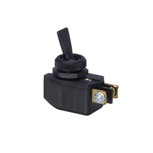 Interruptor de alavanca plástica CS-301D – atuador “A” preto – unipolar