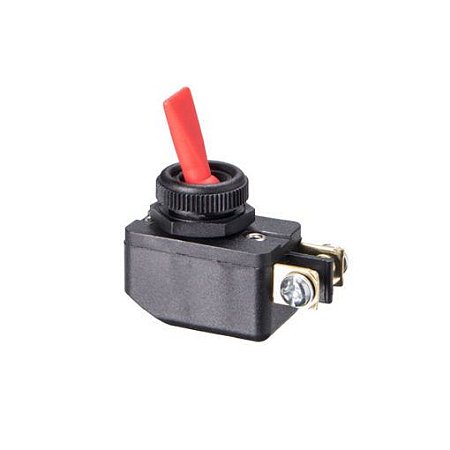 Interruptor de alavanca plástica CS-301D – atuador “A” vermelho – unipolar