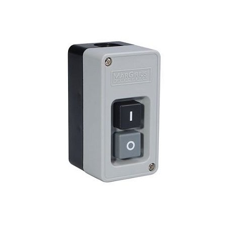 Interruptor de tecla CS-102 – tripolar 30A – tecla cinza