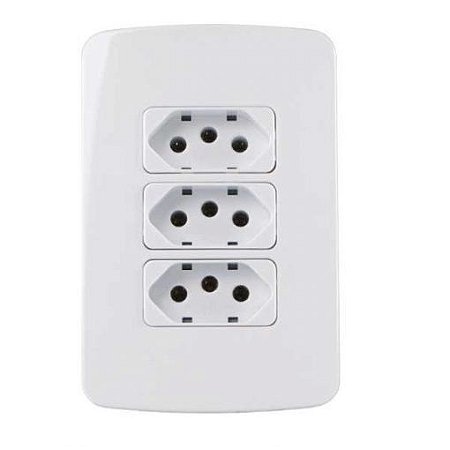 Linha B3 – Conjunto 4×2” – 3 tomadas 2P+T 20A 250V~