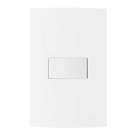 Linha Clean – Conjunto Interruptor Simples – Branco
