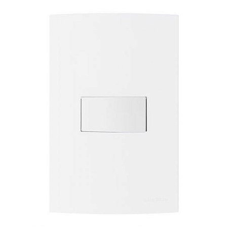 Linha Clean – Conjunto Interruptor Simples – Branco