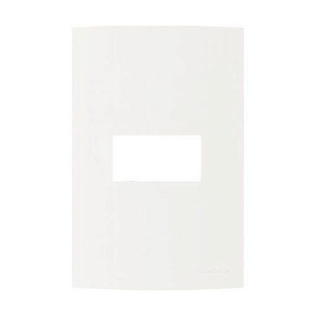 Linha Clean – Placa 4×2″ 1 Posto – Branco