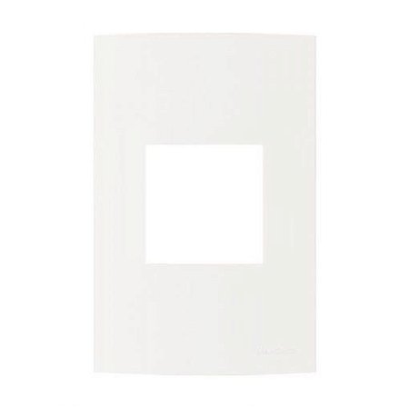 Linha Clean – Placa 4×2″ 2 Postos – Branco