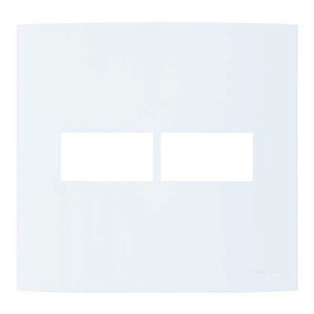 Linha Clean – Placas 4×4’’ 2 postos horizontais – Acqua