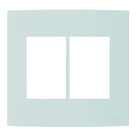 Linha Clean – Placas 4×4’’ 6 postos horizontais – Menta