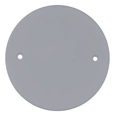 Linha Clean – Placas redondas 4’’ – Marfim