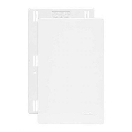 Linha Infiniti – Placas + Suportes 4×2’’ Cega – Branco