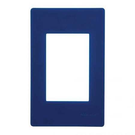 Linha Infiniti – Placas 4×2’’ 3 postos horizontais – Azul Marinho