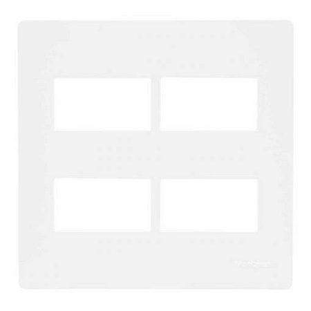 Linha Infiniti – Placas 4×4’’ 4 postos horizontais separados – Branco