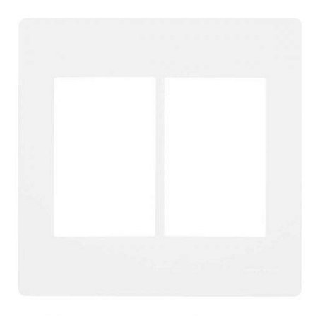 Linha Infiniti – Placas 4×4’’ 6 postos horizontais – Branco