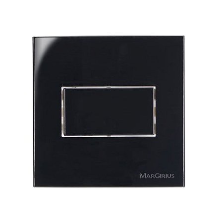 Linha Sleek – Conjunto 1 Interruptor Simples 10A Para Móvel – 70x70mm – Ebony