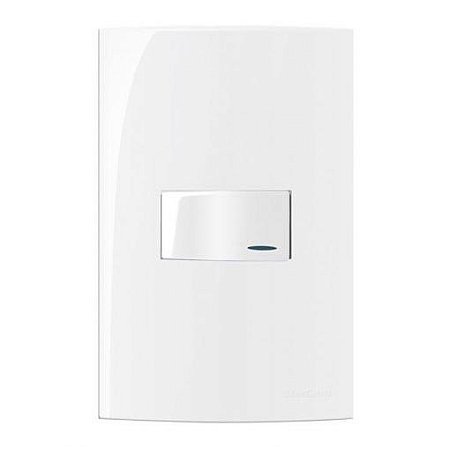 Linha Sleek – Conjuntos 4×2” – Interruptor simples com luz 10A 250V~