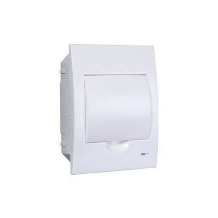 Quadro de distribuição de embutir 6 polos QDE-06