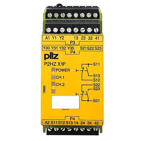 787340 - Pilz - P2HZ X1P C 24VDC 3n / o 1n / c 2so