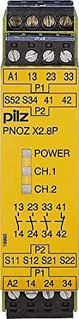 787301 - Pilz - PNOZ X2.8P C 24VACDC 3n / o 1n / c