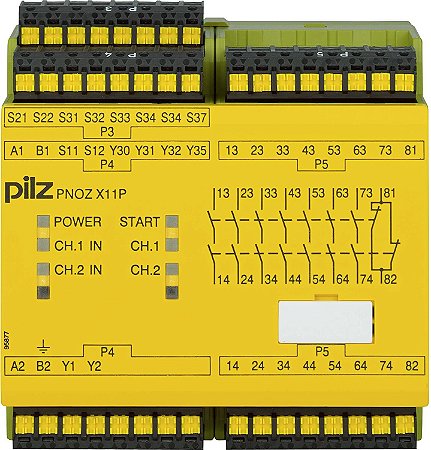 787086 - Pilz - PNOZ X11P C 230-240VAC 7n / o 1n / c 2so