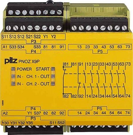 777607 - Pilz - PNOZ X9P 12VDC 7n / o 2n / c 2so