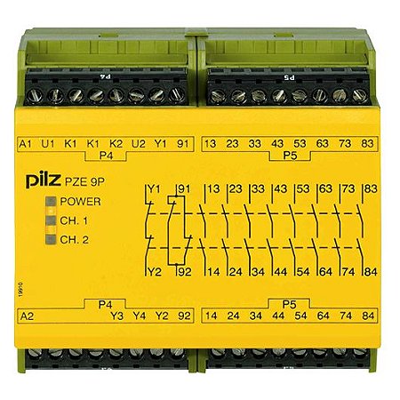 777140 - Pilz - PZE 9P 24VACDC 8n / o 1n / c