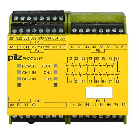 777086 - Pilz - PNOZ X11P 230-240VAC 24VDC 7n/o 1n/c 2so
