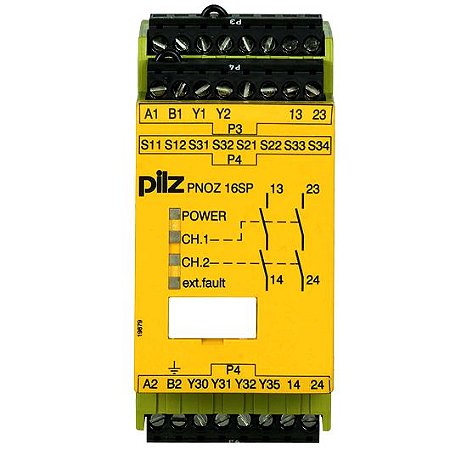 777076 - Pilz - PNOZ 16SP 230VAC 24VDC 2n / o