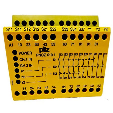 774749 - Pilz - PNOZ X10.1 24VDC 6n / o 4n / c 6LED