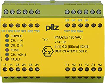 774105 - Pilz - PNOZ EX 120VAC 3n / o 1n / c