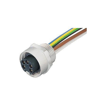 7000-78381-9780300 MURRELEKTRONIK 7/8'' fêmea conector de flange Wire 5X0.75 3m