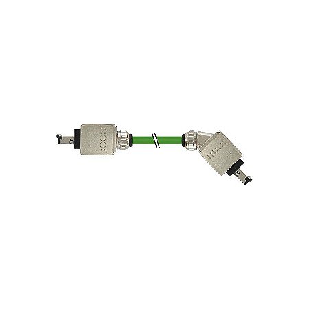 7000-74661-7960300 MURRELEKTRONIK RJ45 Push Pull macho 0º/ RJ45 Push Pull macho 45º PUR 2x2xAWG22 blindado v..