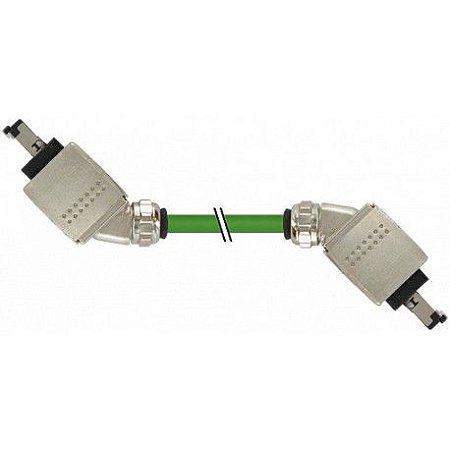 7000-74681-7960200 MURRELEKTRONIK RJ45 Push Pull macho 45º/ RJ45 Push Pull macho 45º PUR 2x2xAWG22 blindado ..