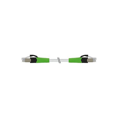 7000-74701-7771250 MURRELEKTRONIK RJ45 macho 0º / RJ45 macho 0º Cabinet-Line, Ethernet FRNC/LS0H 2x2xAWG26