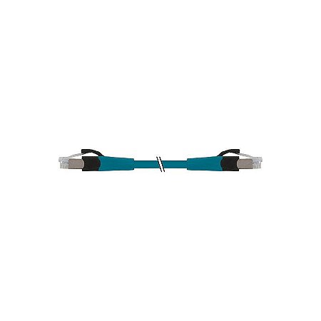 7000-74711-8783000 MURRELEKTRONIK RJ45 macho 0º / RJ45 macho 0º Cabinet-Line, Gigabit FRNC/LS0H 4x2xAWG26