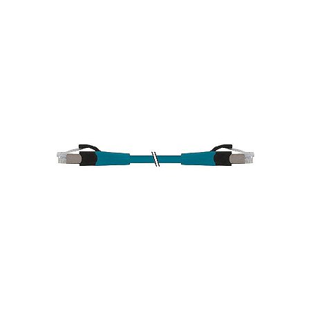 7000-74712-8780750 MURRELEKTRONIK RJ45 macho 0º / RJ45 macho 0º Cabinet-Line, Gigabit FRNC/LS0H 4x2xAWG26