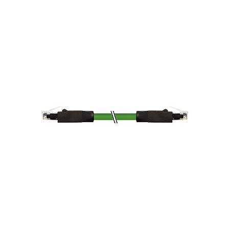 7700-74301-S7V1000 MURRELEKTRONIK RJ45 macho 0º / RJ45 macho 0º Ethernet TPE 2x2xAWG22 blindado verde UL/CSA