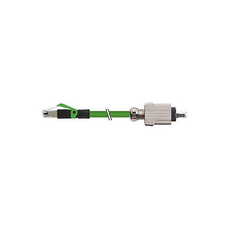 7000-74305-7961000 MURRELEKTRONIK RJ45 Push Pull macho 0º/ RJ45 macho 0º Ethernet PUR 2x2xAWG22 blindado