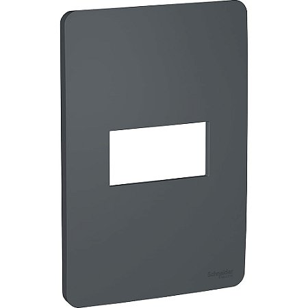 PLACA 4X2 1 POSTO STELLAR BLACK (PRETA) ORION S730101294