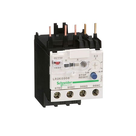 RELE TERMICO TESYS K CLASSE 10 1.82.6A 1NA+1NF LR2K0308