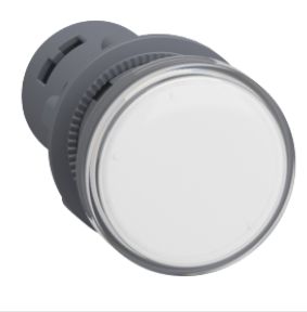 XA2EVF1LC - SINALIZADOR Ø22MM PLÁSTICO, LED, BRANCO, 110VCA
