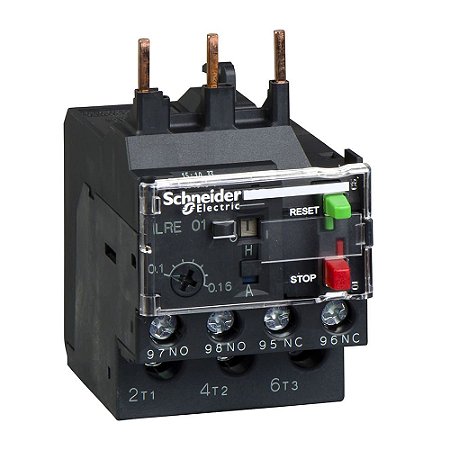 RELÉ DE SOBRECARGA EASYPACT TVS CL.10 1.62.5A 1NA+1NF LIGAR COM LC1E0638 LRE07