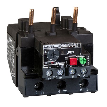 RELÉ DE SOBRECARGA EASYPACT TVS CL.10 3038A 1NA+1NF LIGAR COM LC1E3238 LRE35