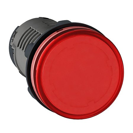 XA2EVF4LC - SINALIZADOR 22MM PLÁSTICO MONOBLOCO 110 VCA VERMELHO