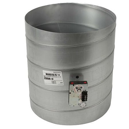 18″ Round Modulating Damper