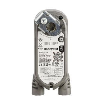 Atuador de amortecimento de comunicação direta Sylk de retorno por mola, 30-180 segundos, conduíte (27 lb-in)