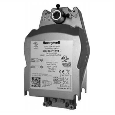 2 Pos./SPST SR 27 lb-pol., 3 Nm, SCSA, Clip-In, Atuador de Acoplamento Direto Amortecedor de Fogo / Fumaça c / 2 Aux. Sw. (24V)